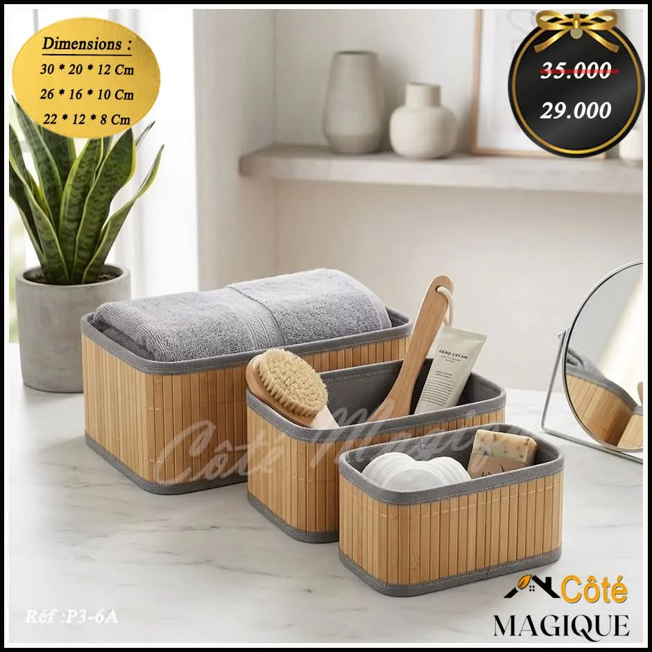 Paniers de rangement décoratifs